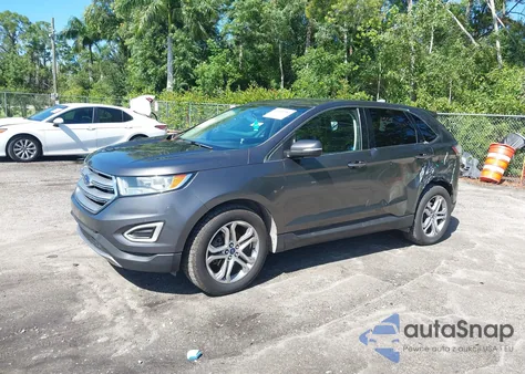 2017 Ford Edge Titanium из США, поврежденный, VIN 2FMPK3K93HBB05417